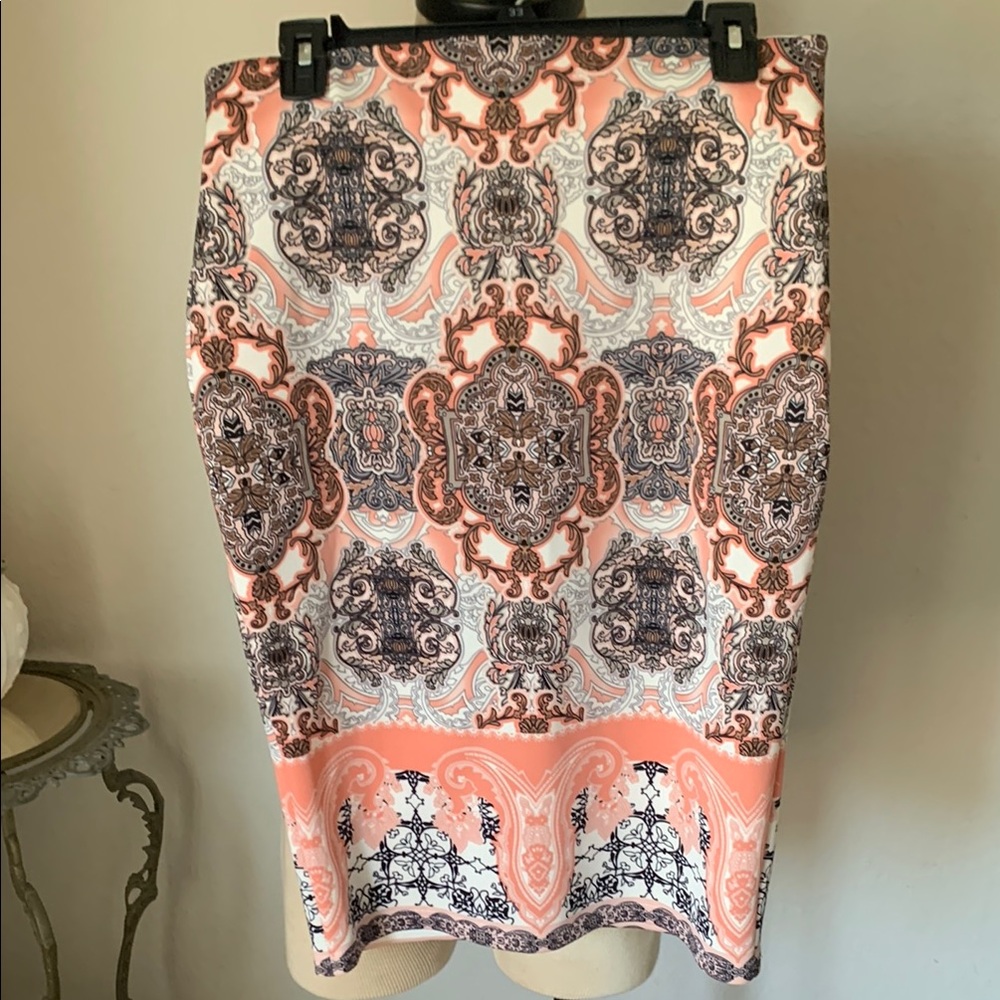 sequin hearts skirt size Large